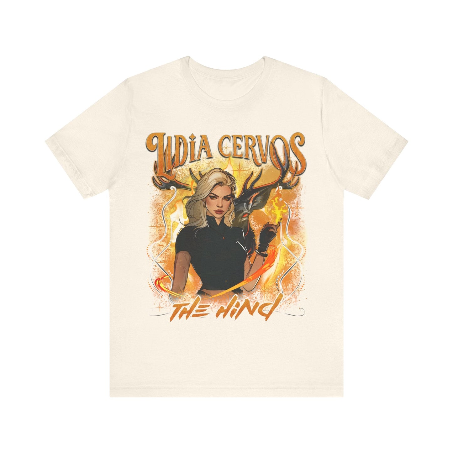 Lidia Cervos Crescent City Dual - Sided Jersey Short Sleeve Tee - Awfullynerdy.co