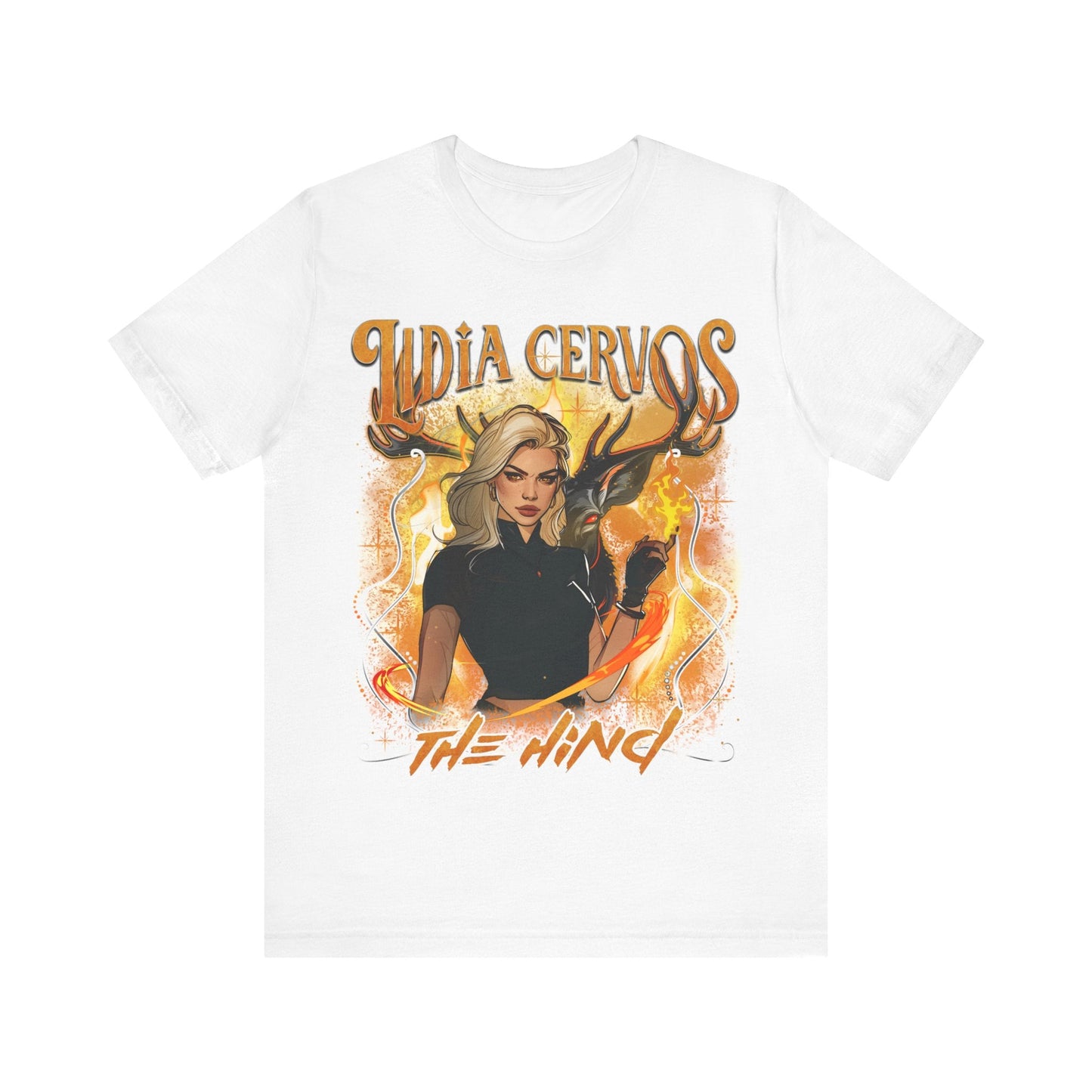 Lidia Cervos Crescent City Dual - Sided Jersey Short Sleeve Tee - Awfullynerdy.co