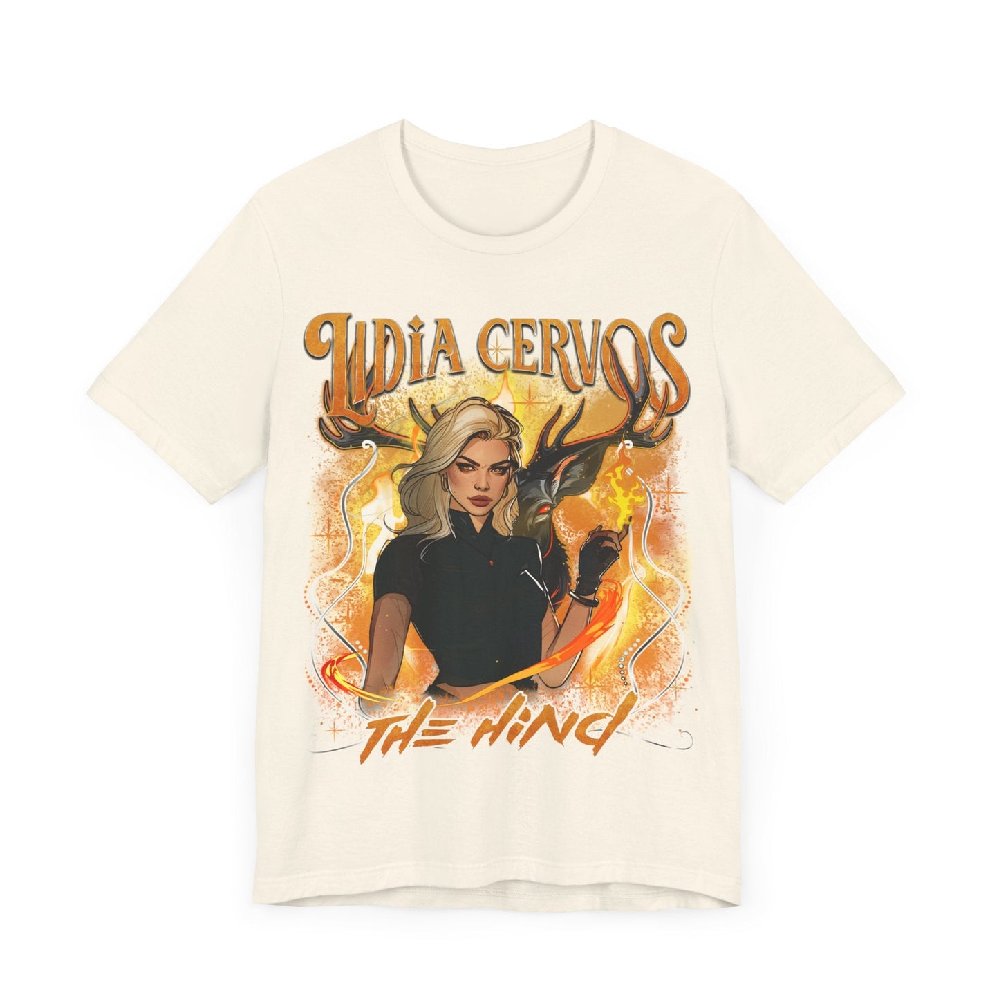 Lidia Cervos Crescent City Dual - Sided Jersey Short Sleeve Tee - Awfullynerdy.co