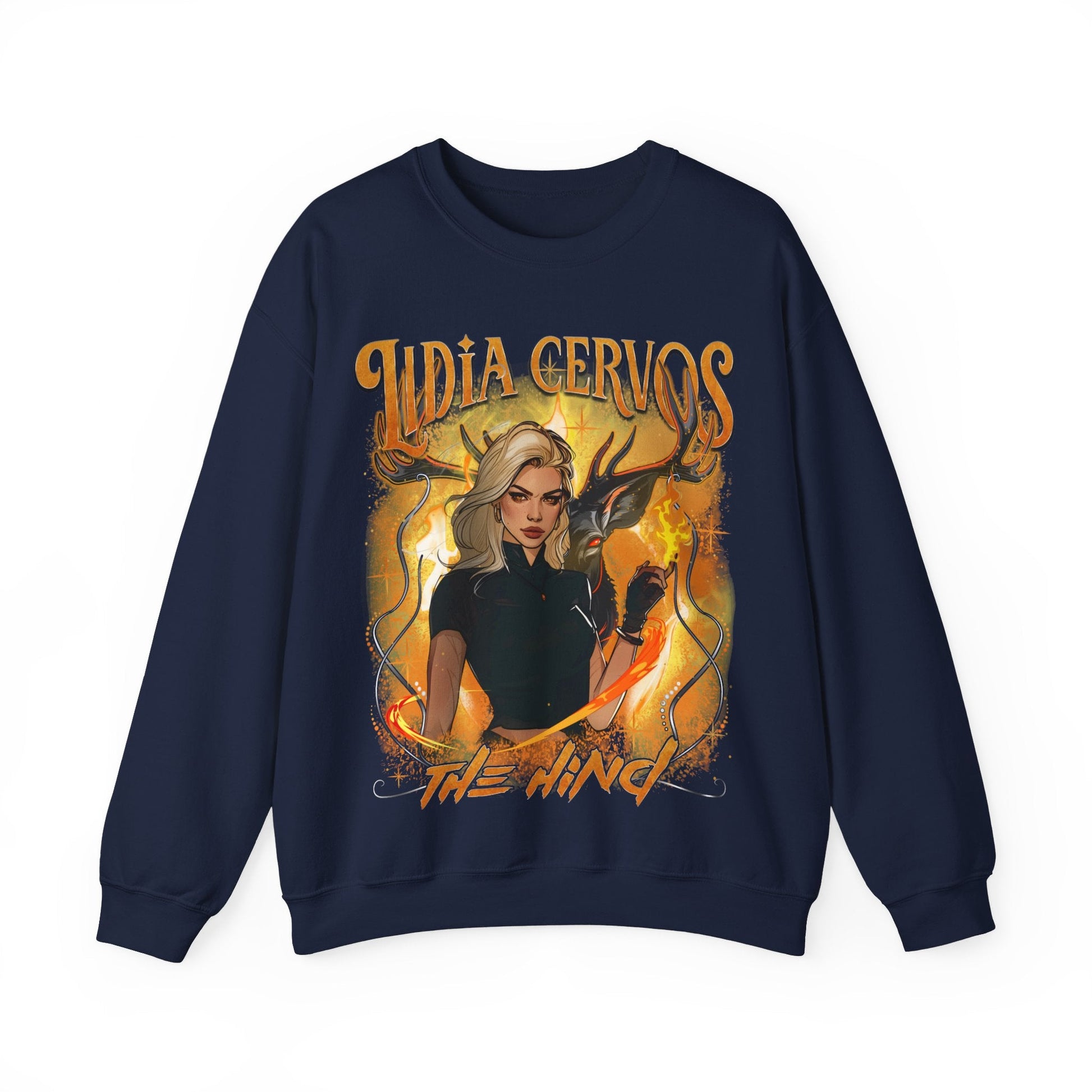 Lidia Cervos Crescent City Heavy Blend™ Crewneck Sweatshirt - Awfullynerdy.co