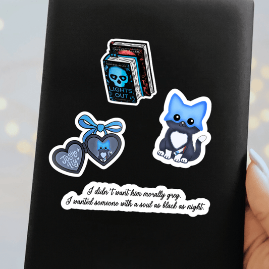 Lights Out Inspired Sticker Bundle - Awfullynerdy.co