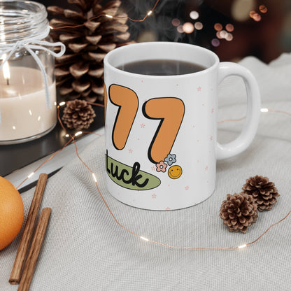 Luck Angel Numbers 777 Mug 11oz - Awfullynerdy.co