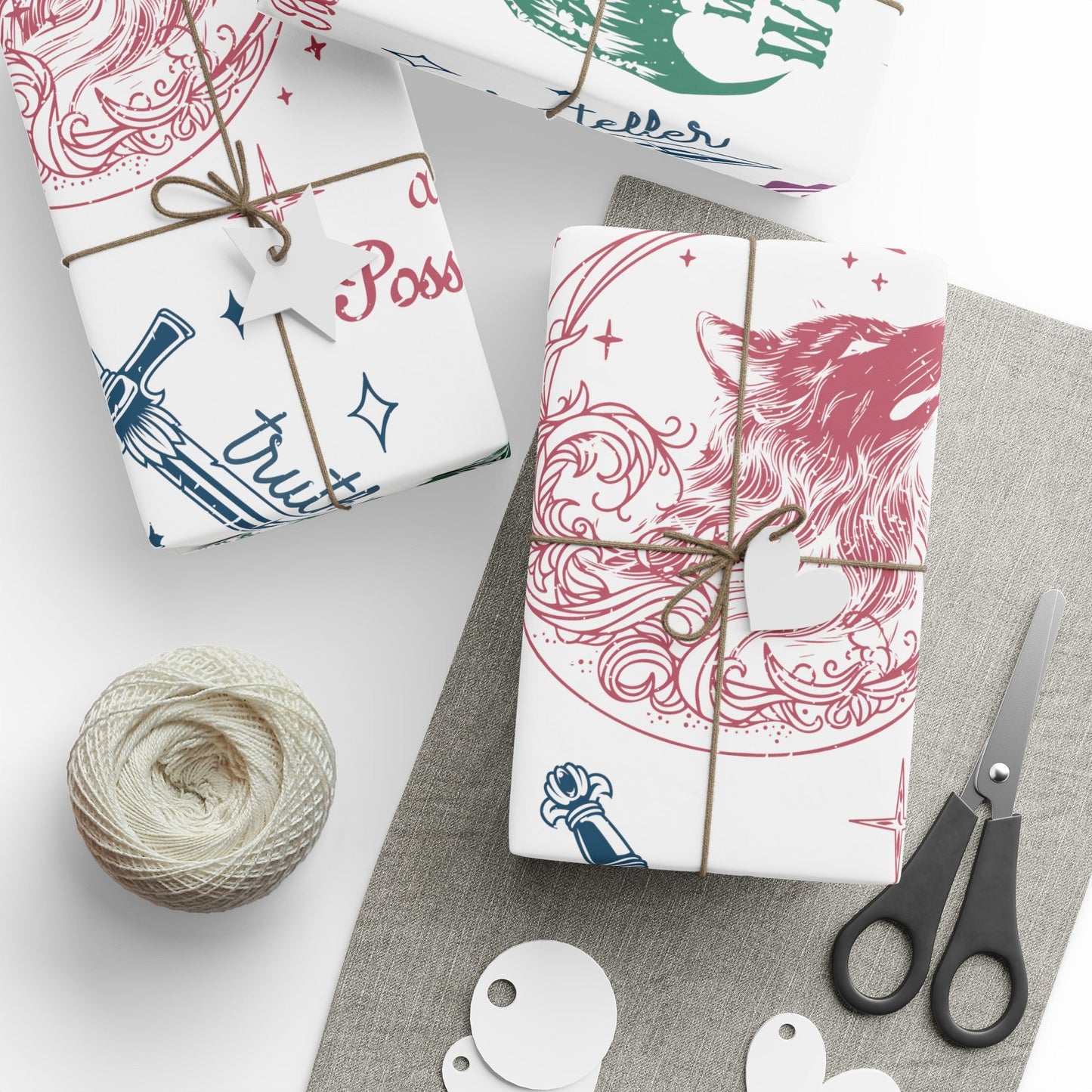 MAASiverse Collage Wrapping Paper - Awfullynerdy.co