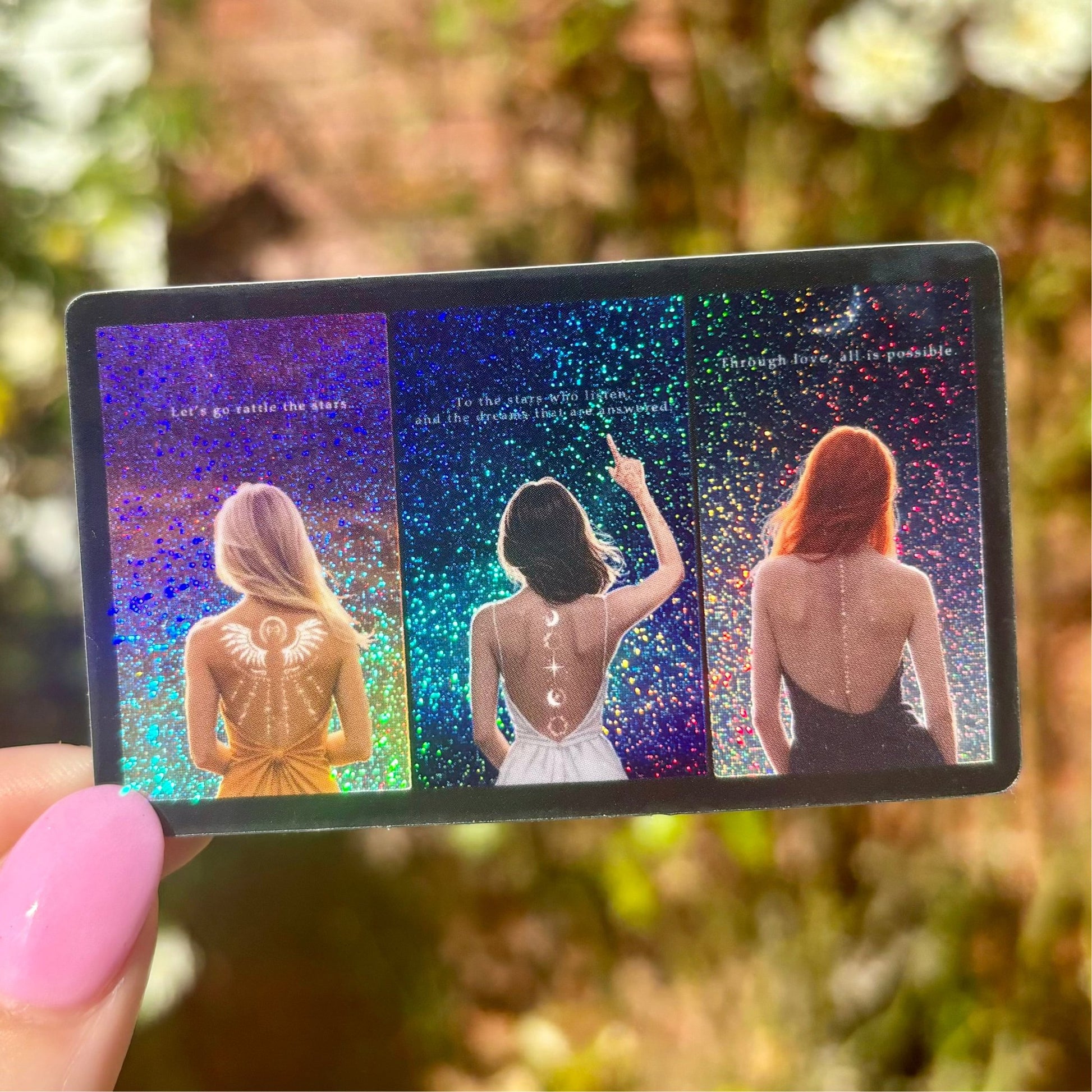 MAASiverse Women Sparkle Sticker - Awfullynerdy.co