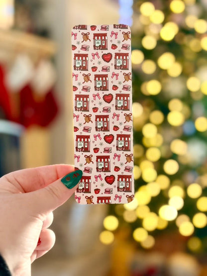 Meet Me at the Bookstore Dual - Sided Matte Cardstock Bookmark - Awfullynerdy.co