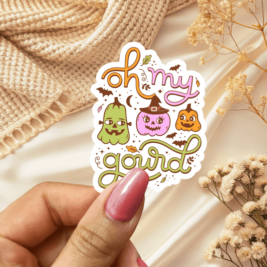 Oh My Gourd Sticker - Awfullynerdy.co