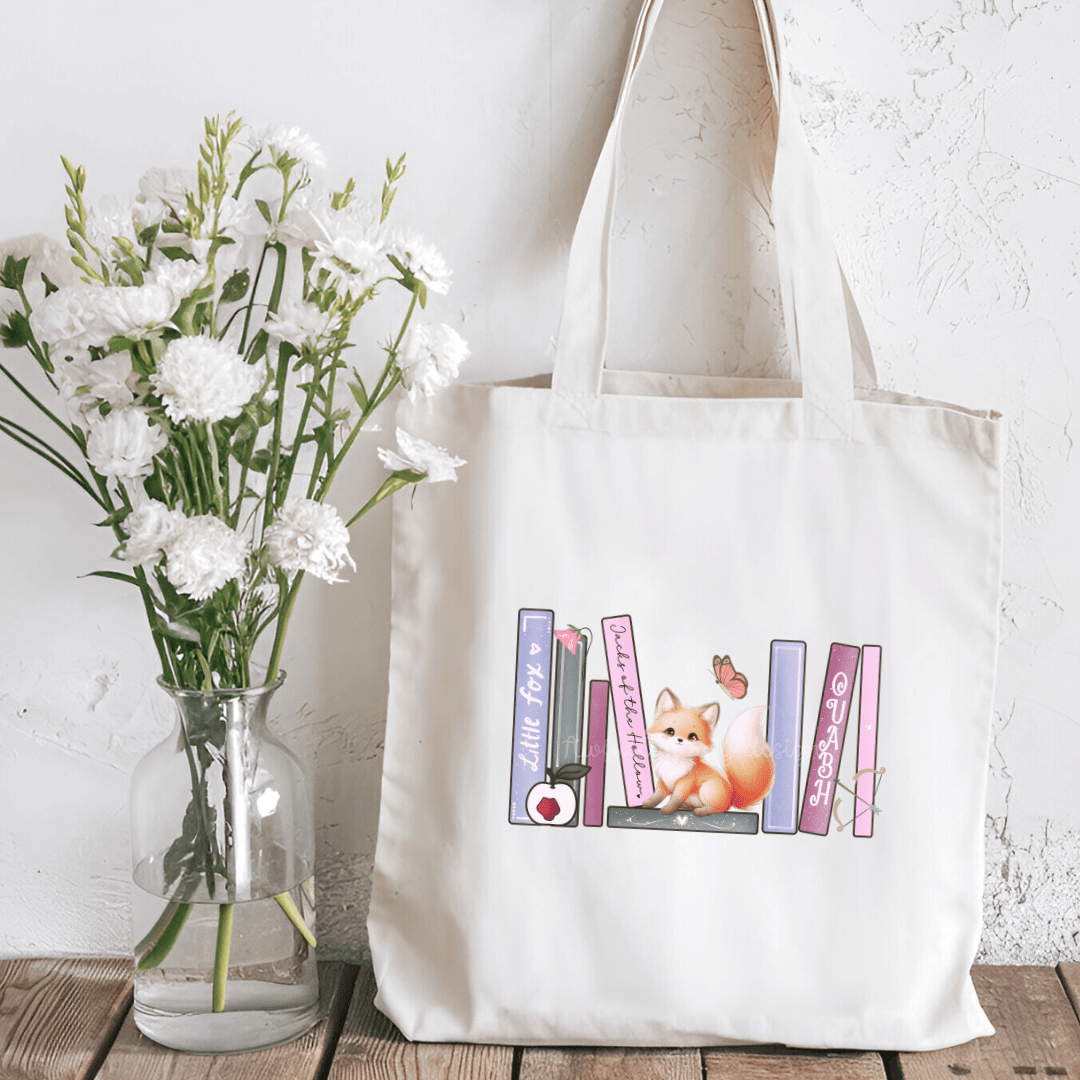Once Upon a Broken Heart Inspired Books Sublimated Canvas Tote Bag - Awfullynerdy.co