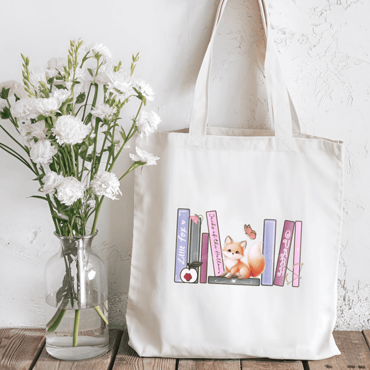 Once Upon a Broken Heart Inspired Books Sublimated Canvas Tote Bag - Awfullynerdy.co