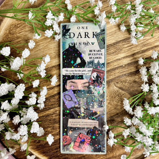 One Dark Window Collage Bookmark - Awfullynerdy.co