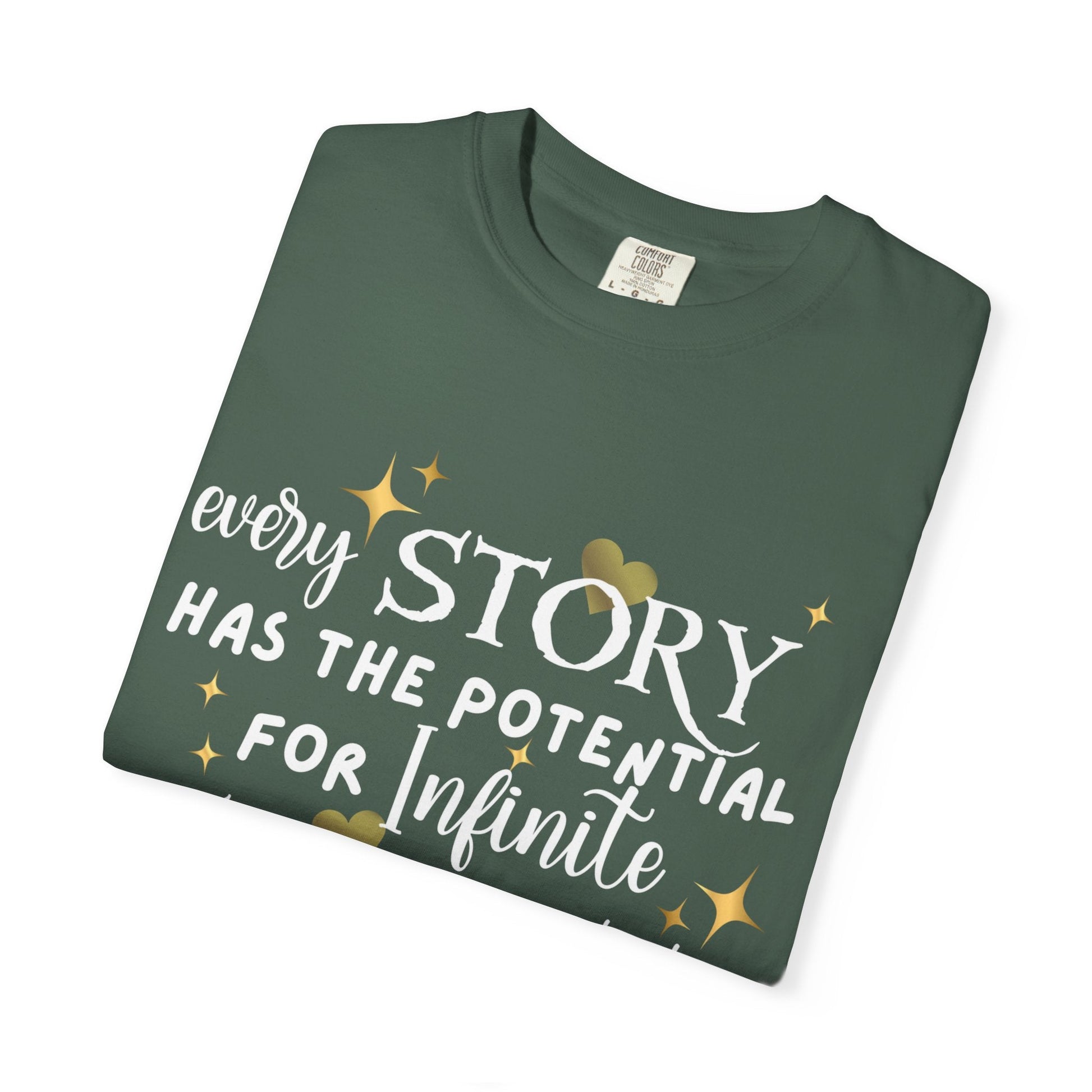 OUABH Inspired Quote Story T-Shirt, Motivational Tee, Gift for Writers, Cozy Everyday Wear, Literary Apparel, Cute Quote Shirt - Awfullynerdy.co