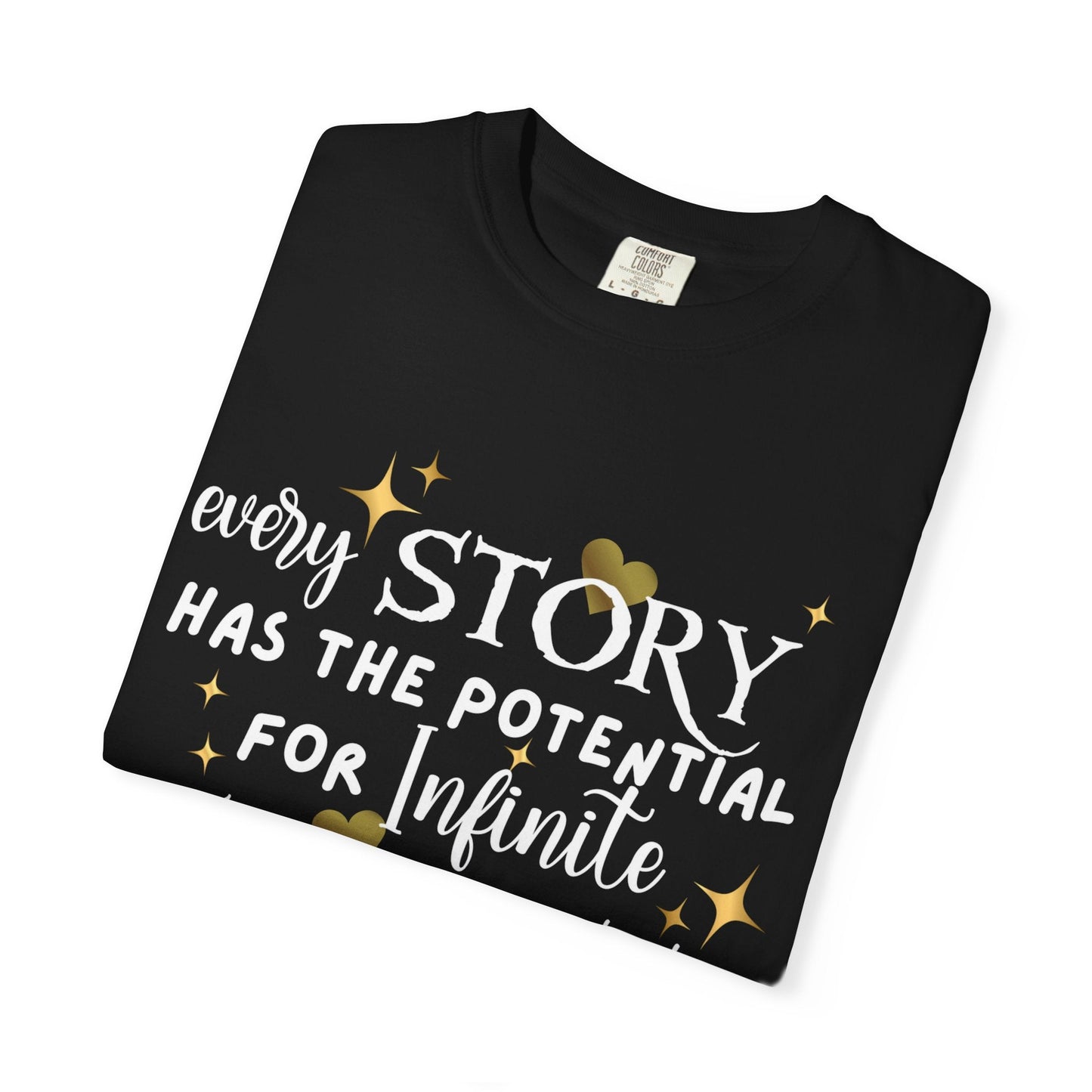 OUABH Inspired Quote Story T-Shirt, Motivational Tee, Gift for Writers, Cozy Everyday Wear, Literary Apparel, Cute Quote Shirt - Awfullynerdy.co