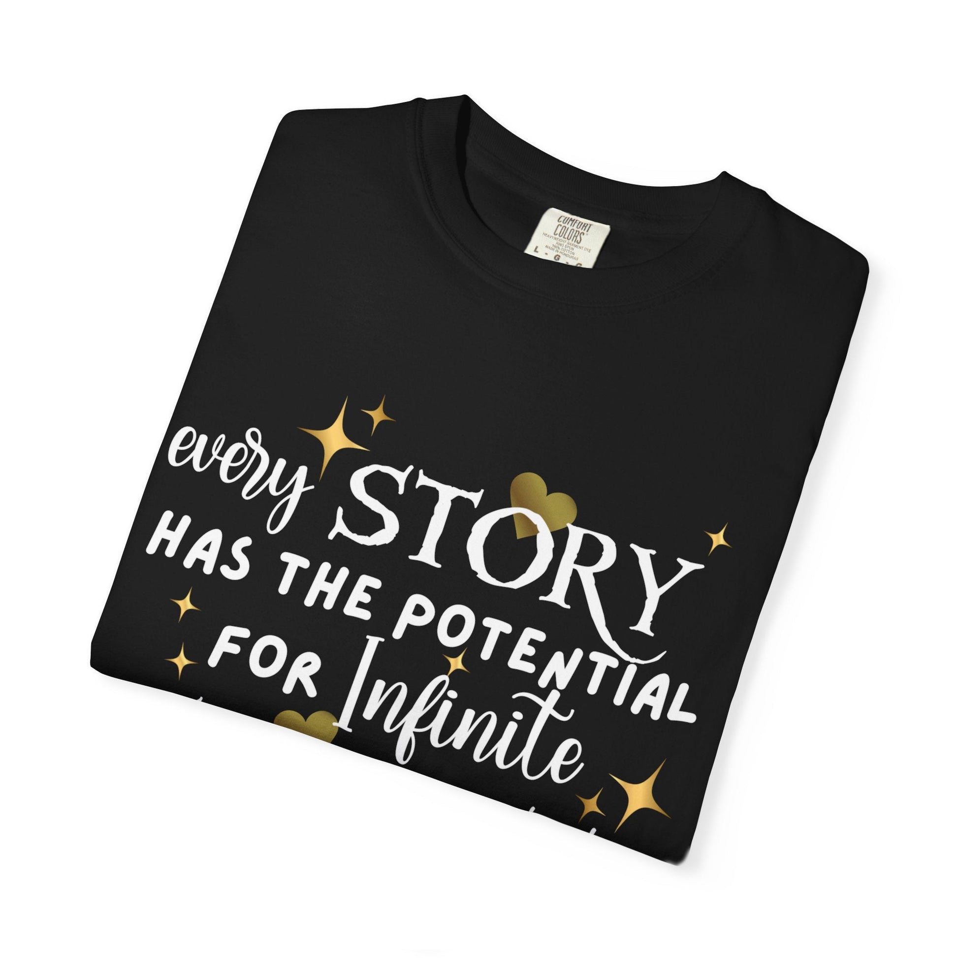 OUABH Inspired Quote Story T-Shirt, Motivational Tee, Gift for Writers, Cozy Everyday Wear, Literary Apparel, Cute Quote Shirt - Awfullynerdy.co