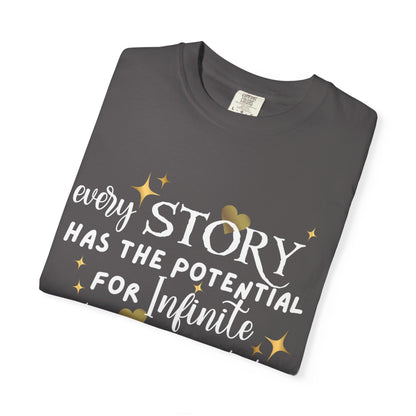 OUABH Inspired Quote Story T-Shirt, Motivational Tee, Gift for Writers, Cozy Everyday Wear, Literary Apparel, Cute Quote Shirt - Awfullynerdy.co