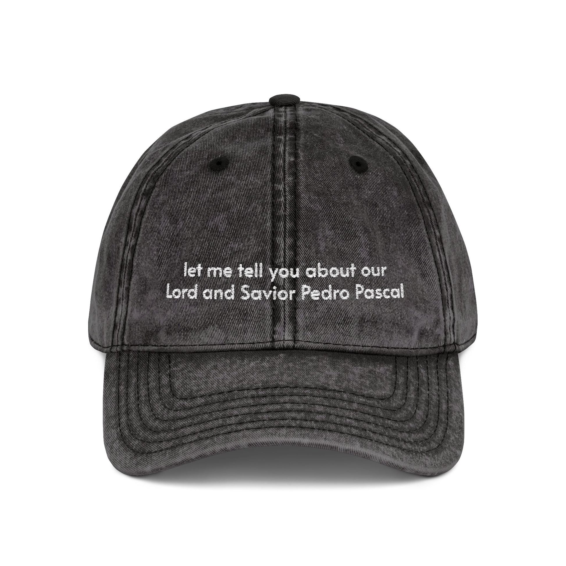 Pedro Pascal Embroidered Hat – Trendy Dad Cap for Celebrity & Pop Culture Fans - Awfullynerdy.co