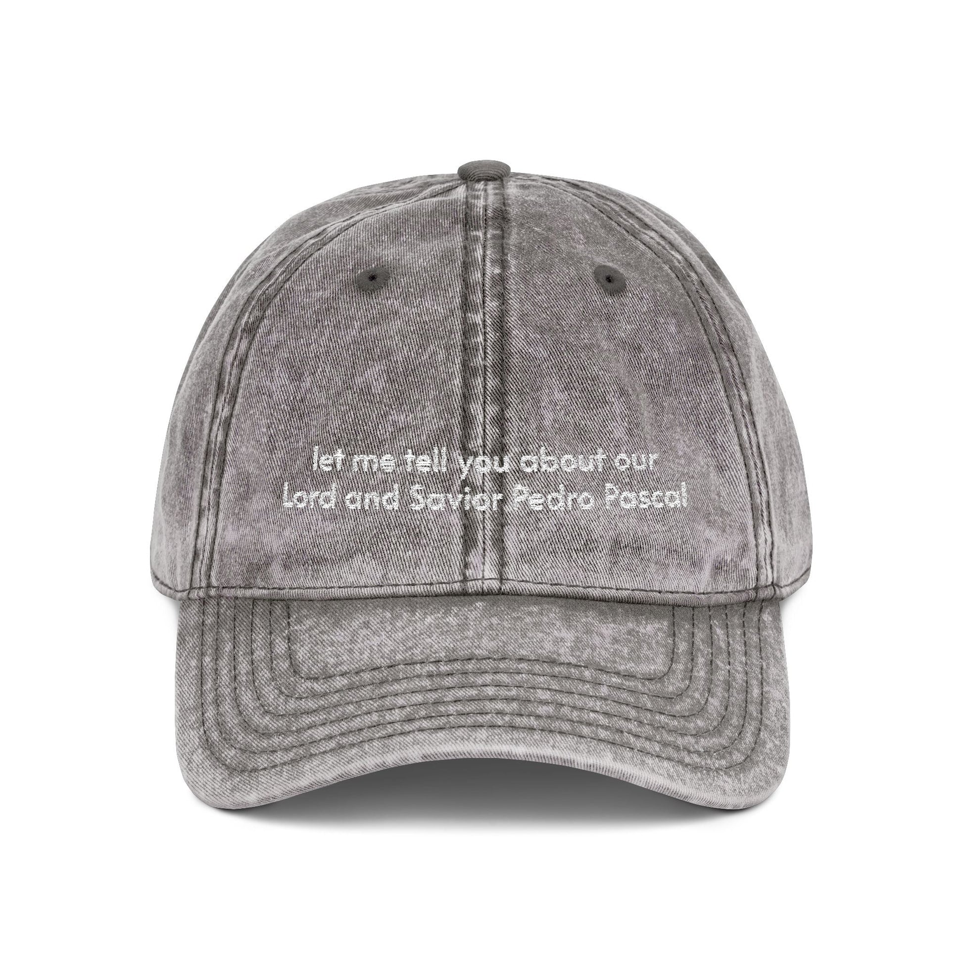 Pedro Pascal Embroidered Hat – Trendy Dad Cap for Celebrity & Pop Culture Fans - Awfullynerdy.co