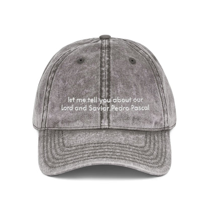 Pedro Pascal Embroidered Hat – Trendy Dad Cap for Celebrity & Pop Culture Fans - Awfullynerdy.co
