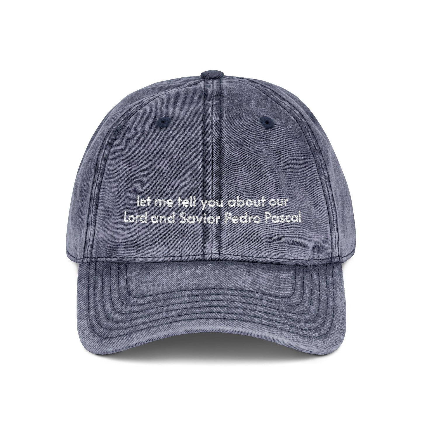Pedro Pascal Embroidered Hat – Trendy Dad Cap for Celebrity & Pop Culture Fans - Awfullynerdy.co