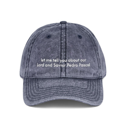 Pedro Pascal Embroidered Hat – Trendy Dad Cap for Celebrity & Pop Culture Fans - Awfullynerdy.co
