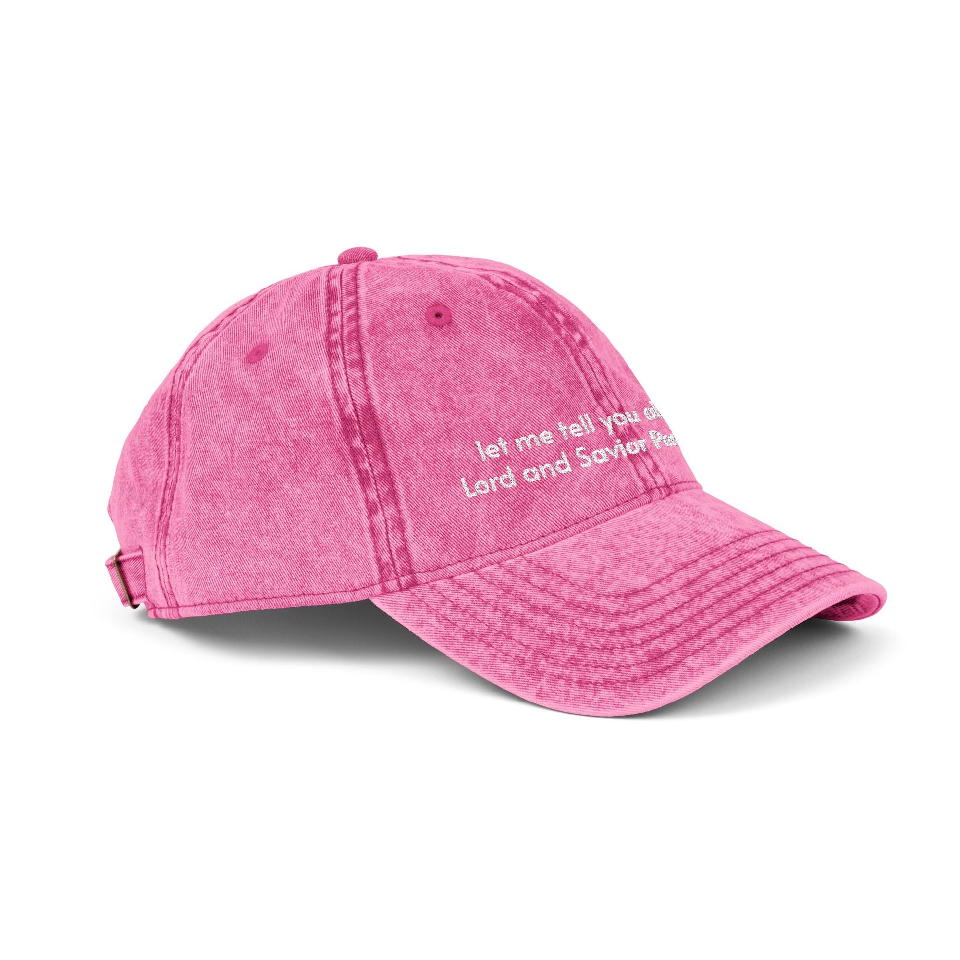 Pedro Pascal Embroidered Hat – Trendy Dad Cap for Celebrity & Pop Culture Fans - Awfullynerdy.co