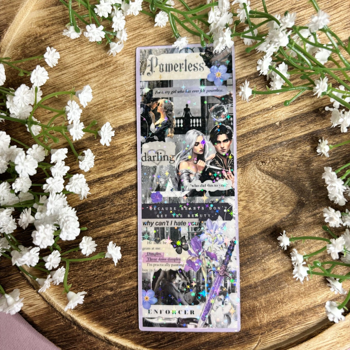 Powerless Collage Bookmark - Awfullynerdy.co