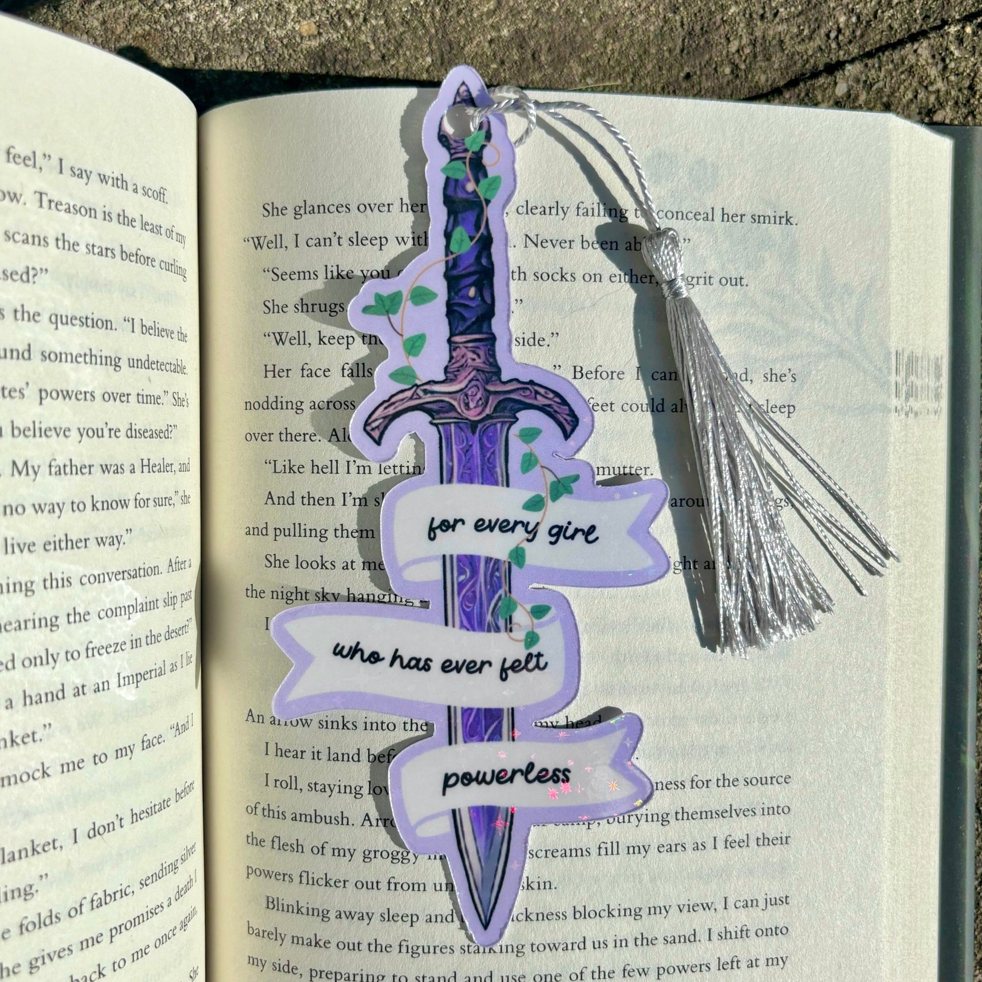 Powerless Dagger Bookmark - Awfullynerdy.co