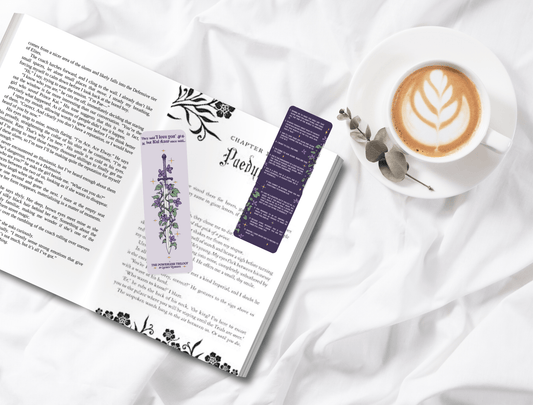 Powerless Kai Quotes inspired Dual - Sided Cardstock Bookmark - Awfullynerdy.co