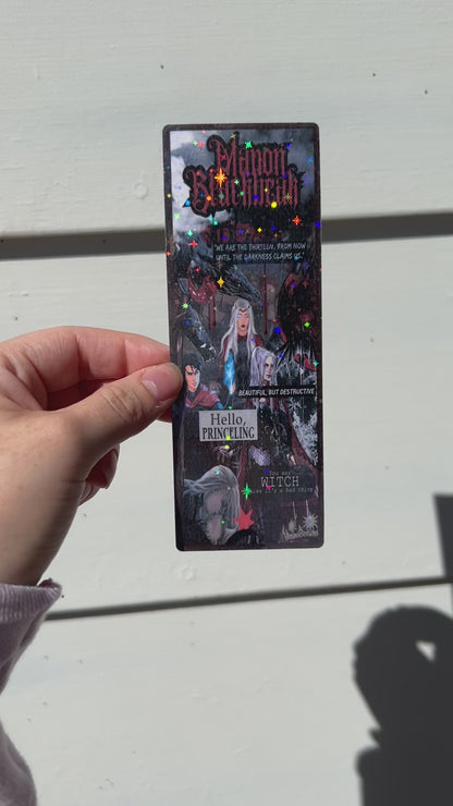 Throne of Glass Manon Blackbeak Collage Bookmark