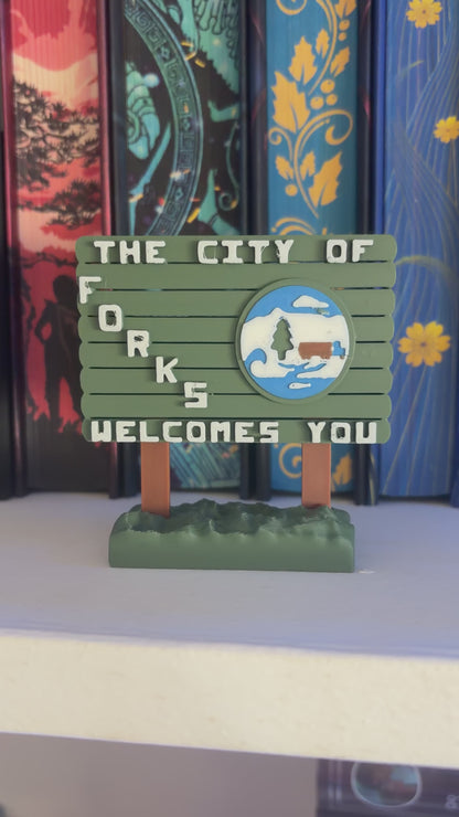 3d Printed Forks, Wa Twilight Inspired Sign