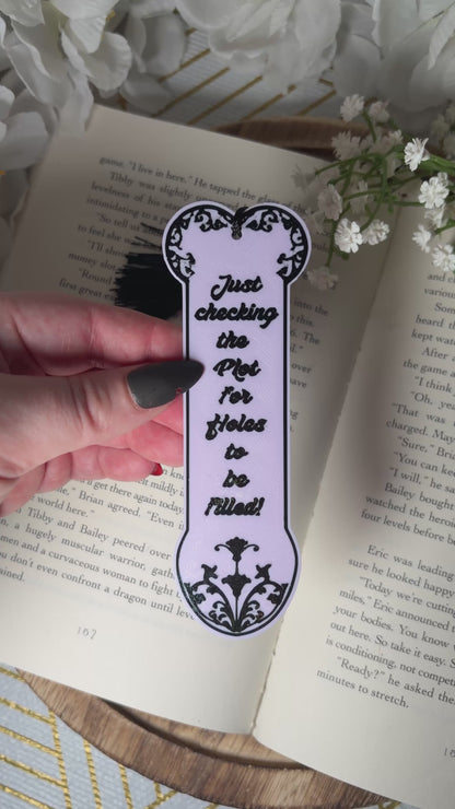 18+ Dilly Holes to Be Filled 3d Printed Bookmark