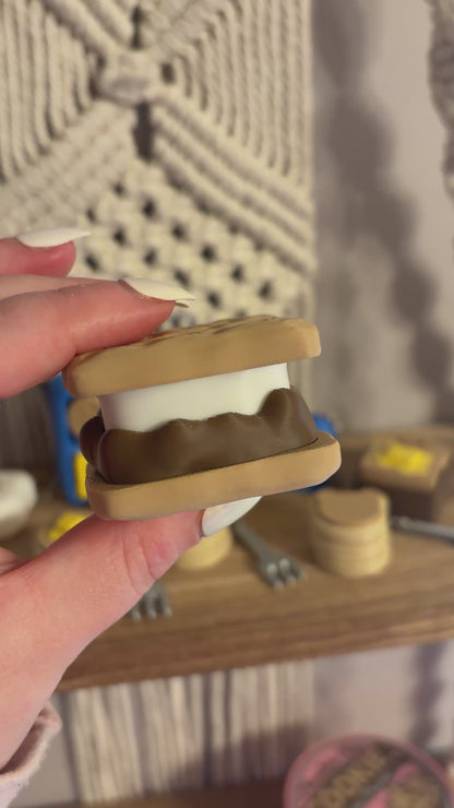 3d Printed Smore Fidget Clicker