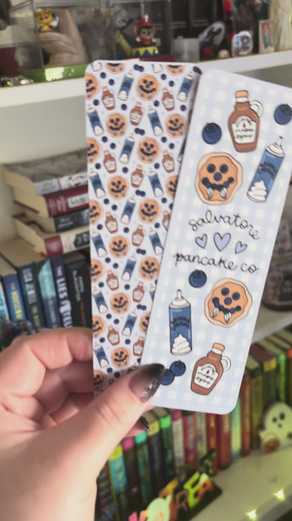 Salvatore Pancake Co TVD Inspired Dual-Sided Matte Cardstock Bookmark