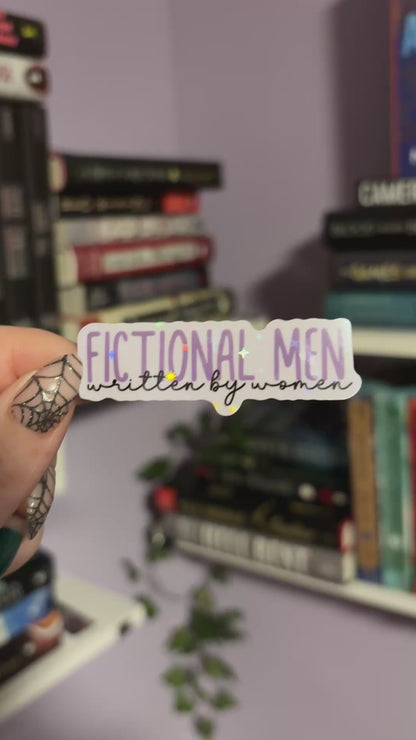 Fictional Men Written by Women Sticker