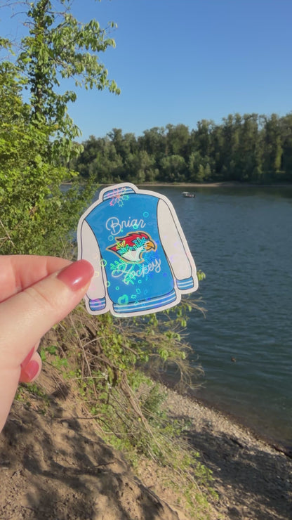Off Campus Inspired Briar Jacket Sticker