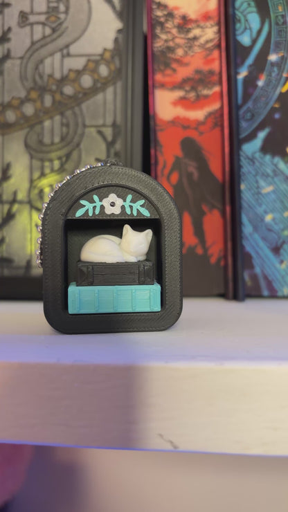 3d Printed Mini Bookshelf Fidget Clicker