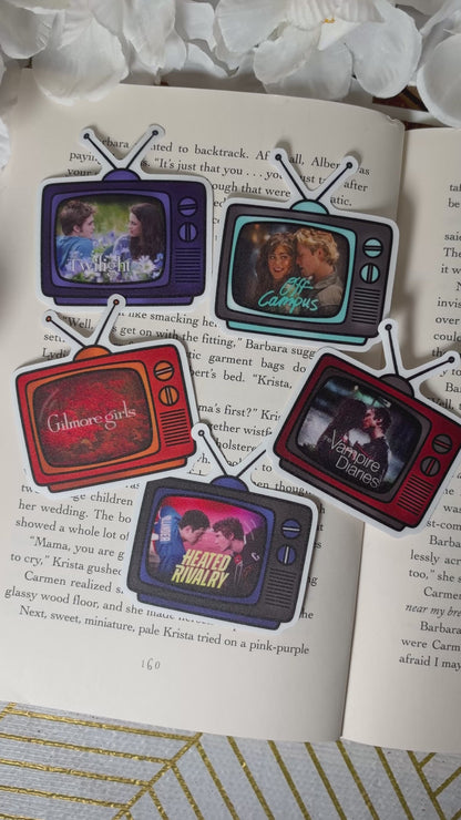 Tv/ Movie Frosted Sticker - One Sticker - 5 Options