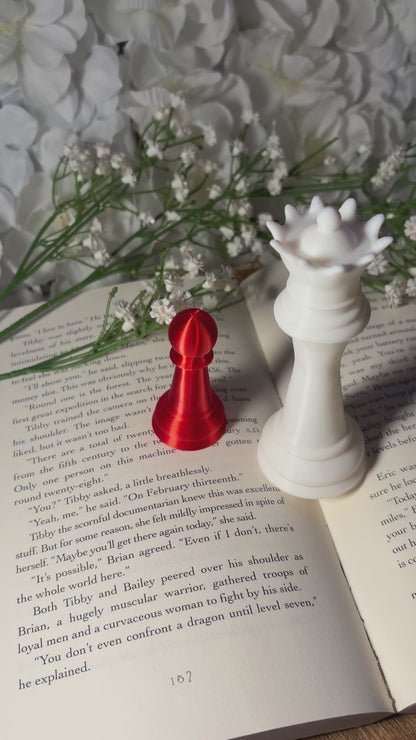 3d Printed Chess Pieces Twilight Inspired Decor