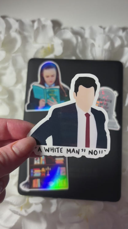 Schmidt A White Man No Sticker