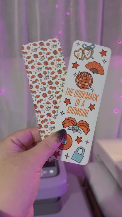 The Bookmark of a Showgirl Dual-Sided Matte Cardstock Bookmark