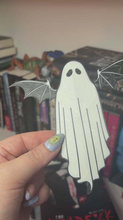 3d Printed Bat Boy Ghost Bookmark
