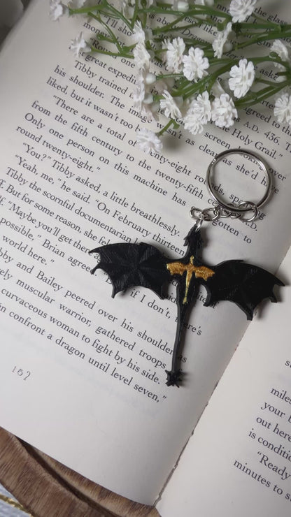 3D Printed Dragons Keychain | Keyring