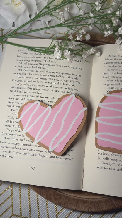 Iced Heart Cookie 3d Printed Coaster