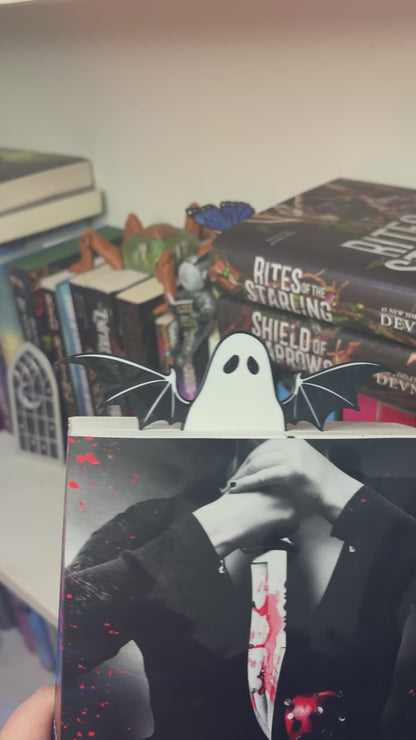 3d Printed Bat Boy Ghost Bookmark