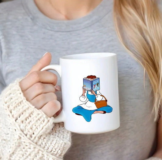 Princess Reading Heated Rivalry Sublimated Mug - Awfullynerdy.co