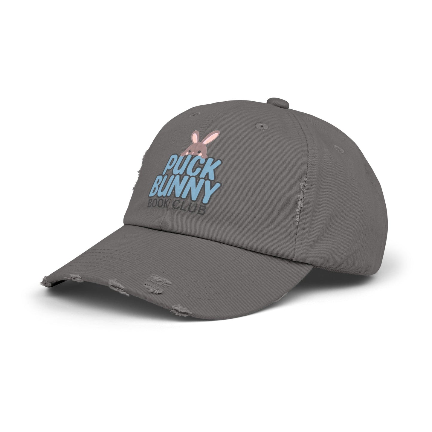 Puck Bunny Book Club Distressed Cap - Awfullynerdy.co