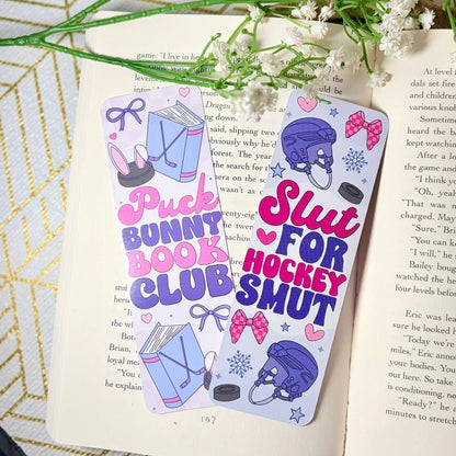 Puck Bunny Inspired Dual - Sided Matte Cardstock Bookmark - Awfullynerdy.co