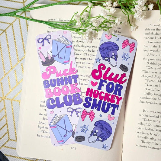 Puck Bunny Inspired Dual - Sided Matte Cardstock Bookmark - Awfullynerdy.co