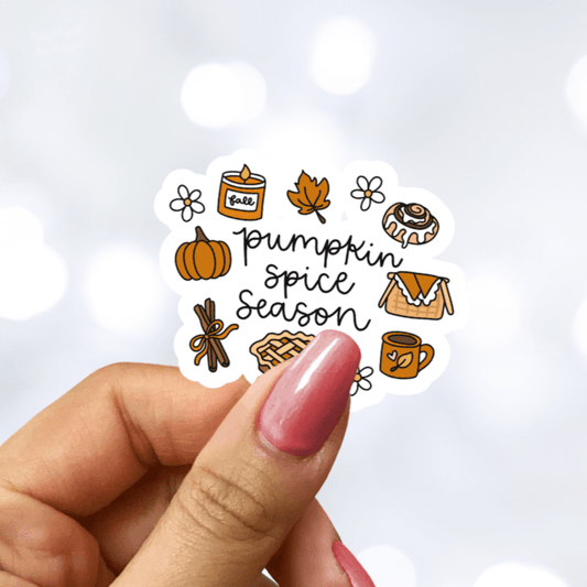 Pumpkin Spice Season Sticker - Awfullynerdy.co