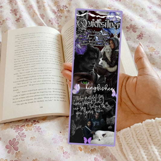 Quicksilver Inspired Collage Bookmark - Awfullynerdy.co