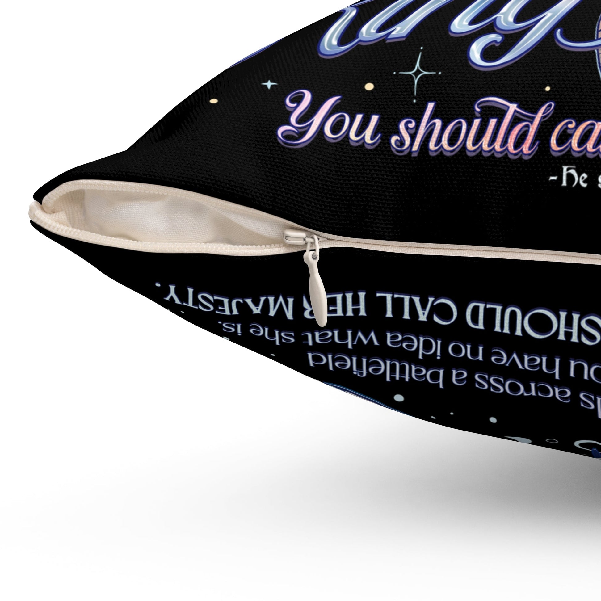 Quicksilver Inspired Pillow – Dark Fae Romance Throw Pillow, Romantasy Bookish Decor, Moody Aesthetic Cushion, Enemies to Lovers Home Accent - Awfullynerdy.co