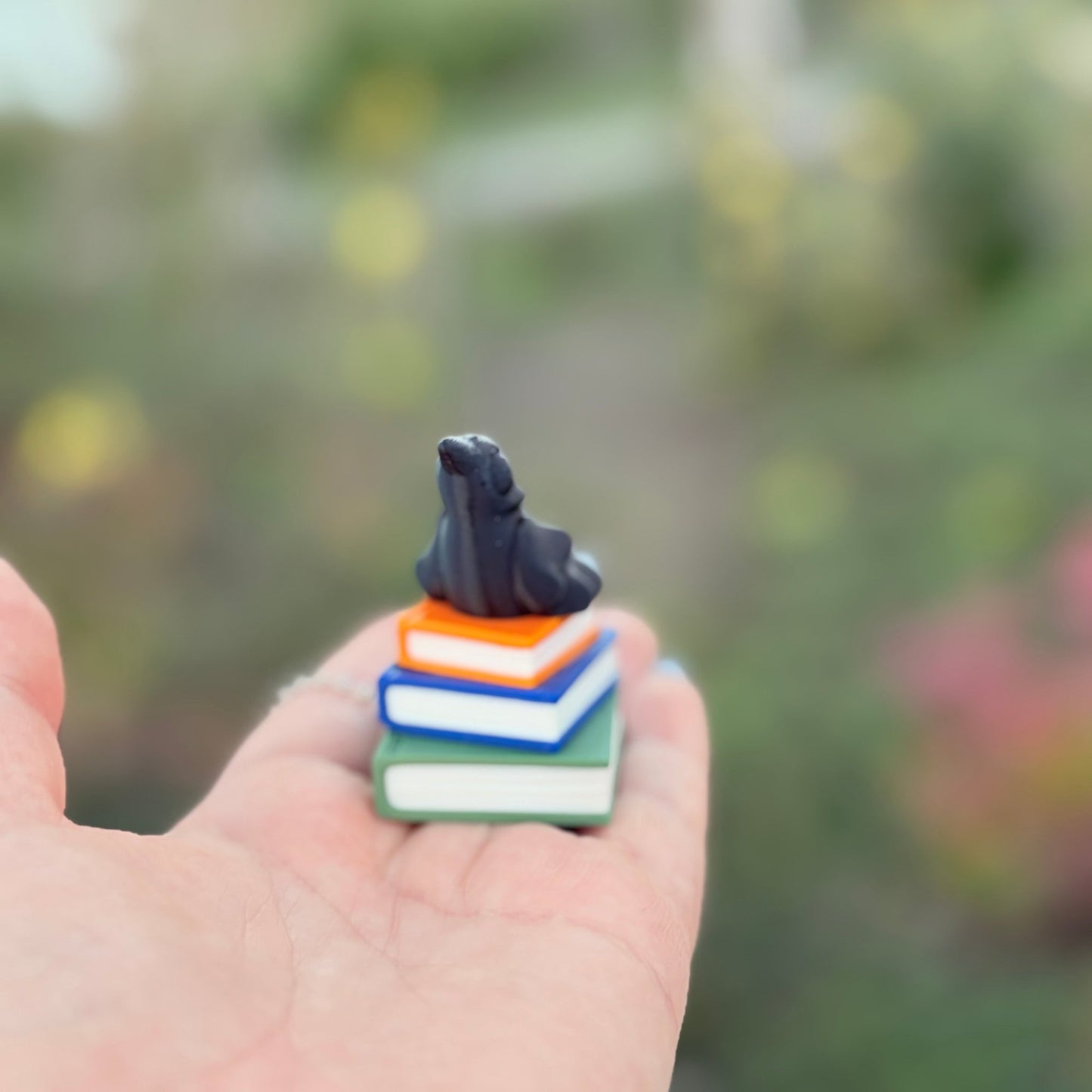Ravenhood Inspired Book Stack Fidget Clicker Keychain - Awfullynerdy.co